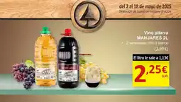SPAR MANJARES Vino pitarra oferta