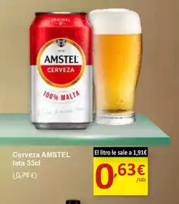 SPAR AMSTEL Cerveza oferta