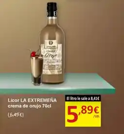 SPAR LA EXTREMEŇA Licor crema de orujo oferta