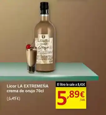 SPAR LA EXTREMEŇA Licor crema de orujo oferta