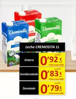 SPAR CREMOSITA Leche oferta