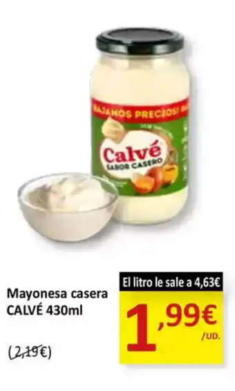 SPAR CALVÉ Mayonesa casera oferta