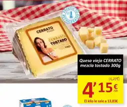 SPAR CERRATO Queso viejo mezcla tostado oferta