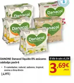 SPAR DANONE Danacol líquido 0% azúcares oferta