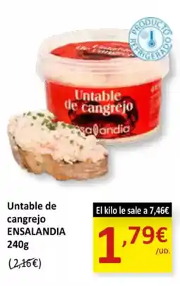 SPAR ENSALANDIA Untable de cangrejo oferta