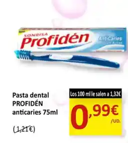 SPAR PROFIDÉN Pasta dental anticaries oferta