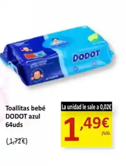 SPAR DODOT Toallitas bebé oferta