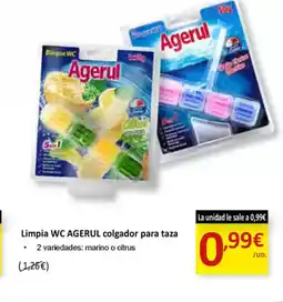 SPAR AGERUL Limpia colgador para taza oferta