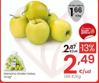 Eroski Manzana Golden bolsa oferta