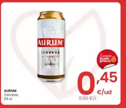 Eroski AURUM Cerveza oferta