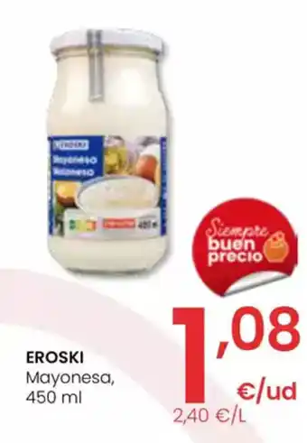 Eroski EROSKI Mayonesa oferta