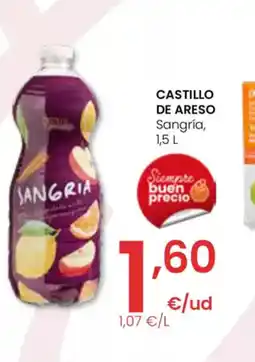 Eroski CASTILLO DE ARESO Sangría oferta