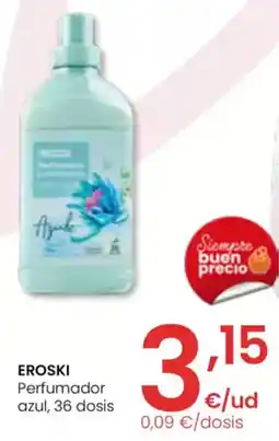 Eroski EROSKI Perfumador azul, 36 dosis oferta