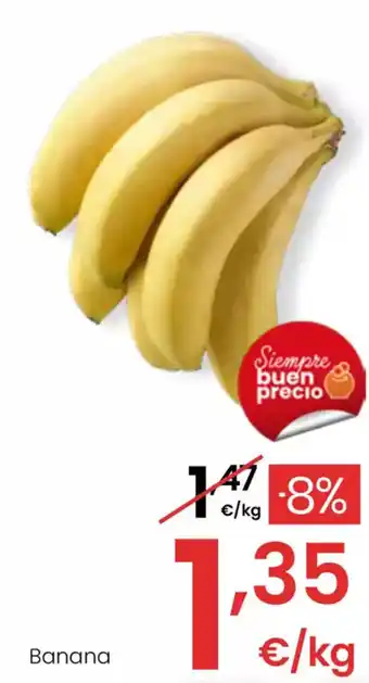 Eroski Banana oferta