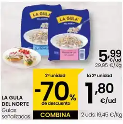 Eroski LA GULA DEL NORTE Gulas senalizadas oferta