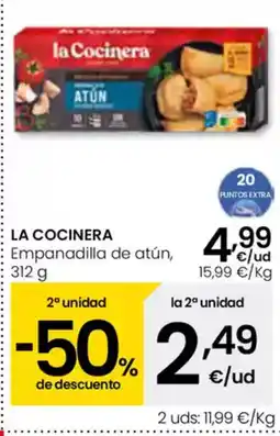 Eroski LA COCINERA Empanadilla de atun oferta