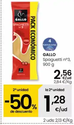 Eroski GALLO Spaguetti nº3 oferta