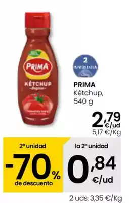 Eroski PRIMA Kétchup oferta