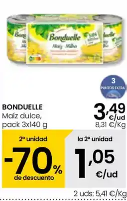 Eroski BONDUELLE Maíz dulce oferta