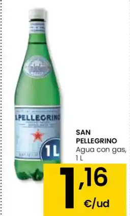 Eroski SAN PELLEGRINO Agua con gas oferta
