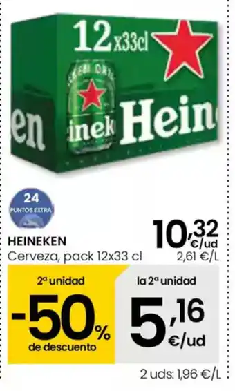 Eroski HEINEKEN Cerveza oferta