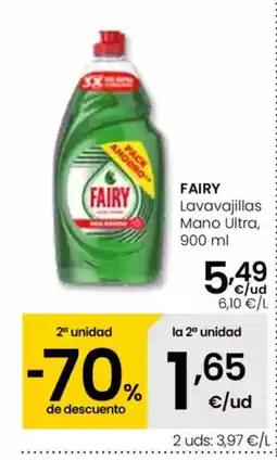 Eroski FAIRY Lavavajillas Mano Ultra oferta