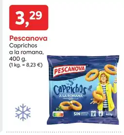 Suma Supermercados PESCANOVA Caprichos a la romana oferta