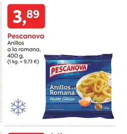 Suma Supermercados PESCANOVA Anillos a la romana oferta