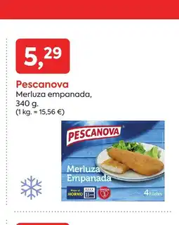 Suma Supermercados ESCANOVA Merluza empanada oferta