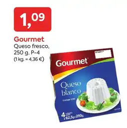 Suma Supermercados GOURMET Queso fresco oferta