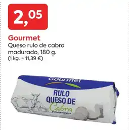 Suma Supermercados GOURMET Queso rulo de cabra madurado oferta