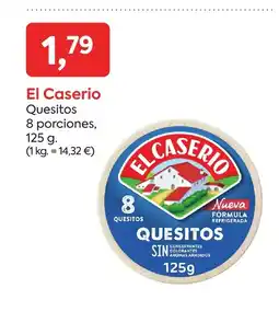 Suma Supermercados EL CASERIO Quesitos 8 porciones oferta