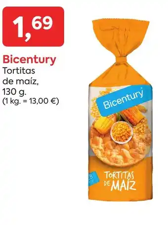 Suma Supermercados BICENTURY Tortitas de maiz oferta
