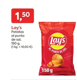 Suma Supermercados LAY'S Patatas al punto de sal oferta