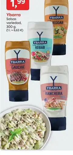 Suma Supermercados YBARRA Salsas variedad oferta