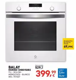 Worten BALAY Hidrolítico - blanco oferta
