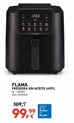 Worten FLAMA Freidora sin aceite 649fl oferta