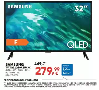 Worten SAMSUNG Tv tq32q50aeuxxc oferta
