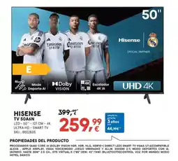 Worten HISENSE Tv 50a6n oferta