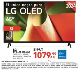 Worten LG Tv oled 65b46la oled 65" 165 cm - oferta