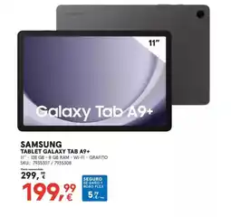 Worten SAMSUNG Tablet galaxy tab a9+ oferta