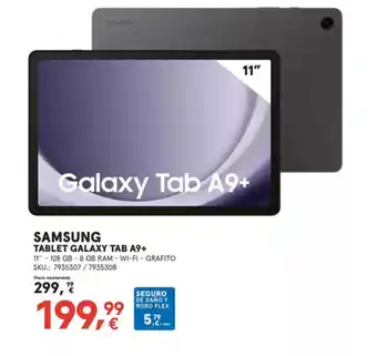 Worten SAMSUNG Tablet galaxy tab a9+ oferta