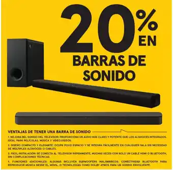 Worten Barras de sonido oferta