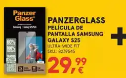 Worten PANZERGLASS Película de pantalla samsung galaxy s25 oferta