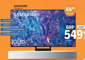 E.Leclerc SAMSUNG TQ55Q70D oferta