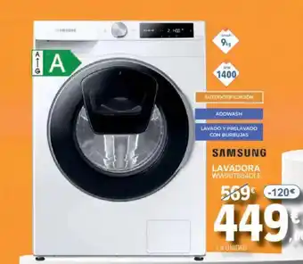 E.Leclerc SAMSUNG Lavadora ww90t684dle oferta