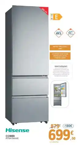 E.Leclerc HISENSE Combi rt641n4aie oferta