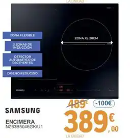 E.Leclerc SAMSUNG Encimera nz63b5046gk/u1 oferta