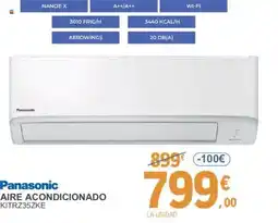 E.Leclerc PANASONIC Aire acondicionado kitrz35zke oferta