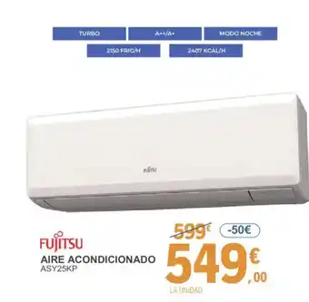 E.Leclerc FUJITSU Aire acondicionado asy25kp oferta